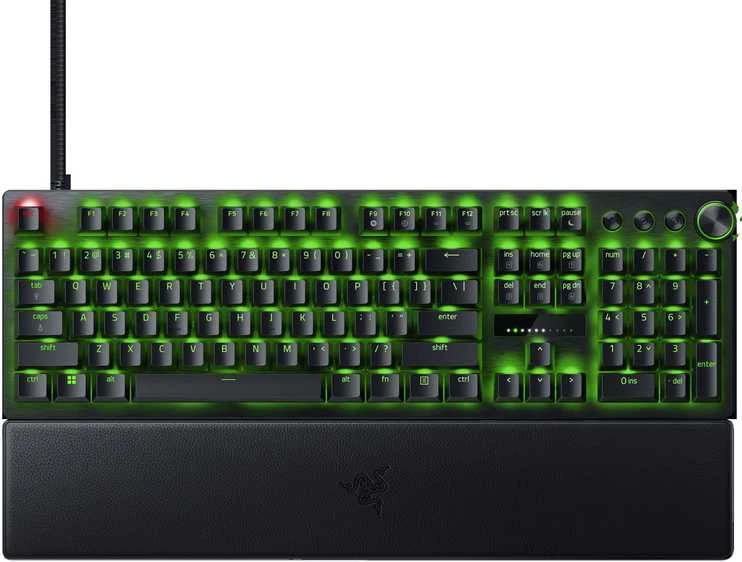 Razer | Huntsman V3 Pro | Klaviatūra žaidimams | su laidu | US | Analog Optical | Juodas