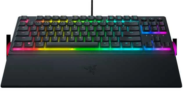 Razer | Ornata V3 Tenkeyless | Mechaninė klaviatūra žaidimams | su laidu | RGB LED pašvietimas | US | Juodas