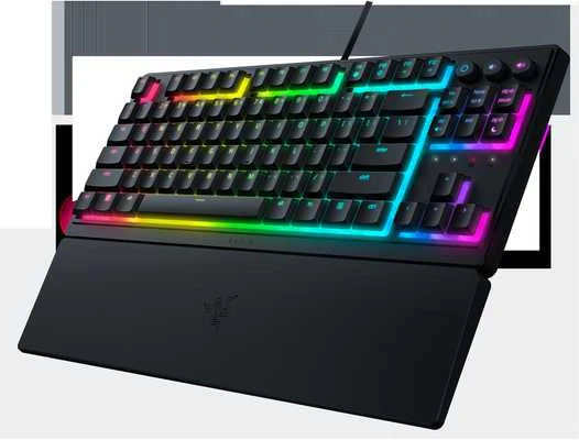 Razer | Ornata V3 Tenkeyless | Mechaninė klaviatūra žaidimams | su laidu | RGB LED pašvietimas | US | Juodas