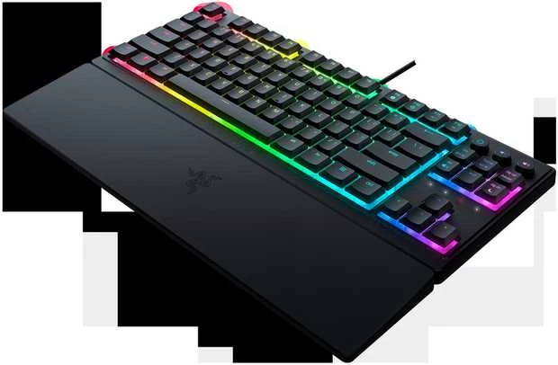 Razer | Ornata V3 Tenkeyless | Mechaninė klaviatūra žaidimams | su laidu | RGB LED pašvietimas | US | Juodas