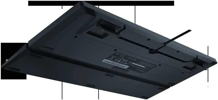 Razer | Ornata V3 | Klaviatūra žaidimams | su laidu | RGB LED pašvietimas | US | Mecha-Membrane | Juodas