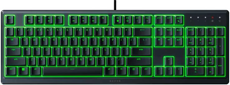 Razer | Klaviatūra žaidimams | Ornata V3 X | Klaviatūra žaidimams | su laidu | RGB LED pašvietimas | US | Silent Membrane | Juodas