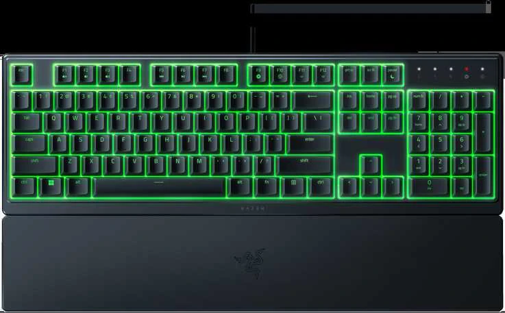 Razer | Klaviatūra žaidimams | Ornata V3 X | Klaviatūra žaidimams | su laidu | RGB LED pašvietimas | US | Silent Membrane | Juodas