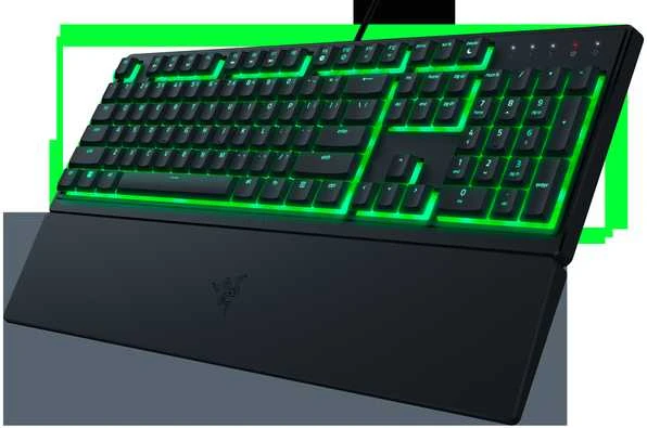 Razer | Klaviatūra žaidimams | Ornata V3 X | Klaviatūra žaidimams | su laidu | RGB LED pašvietimas | US | Silent Membrane | Juodas