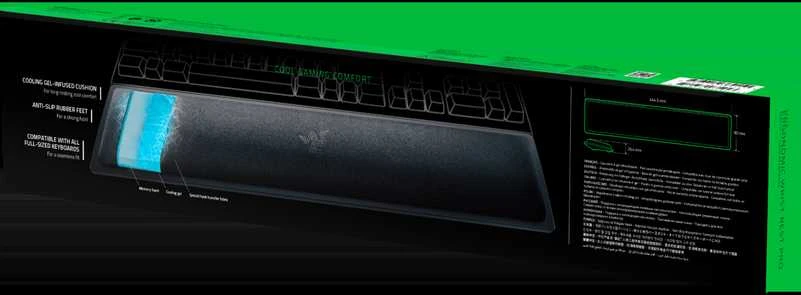 Razer Ergonomic Pro Riešo atrama pilno dydžio klaviatūrai