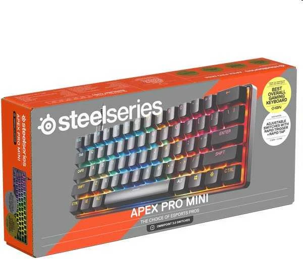 STEELSERIES Apex Pro Mini Gen 3 klaviatūra, JAV
