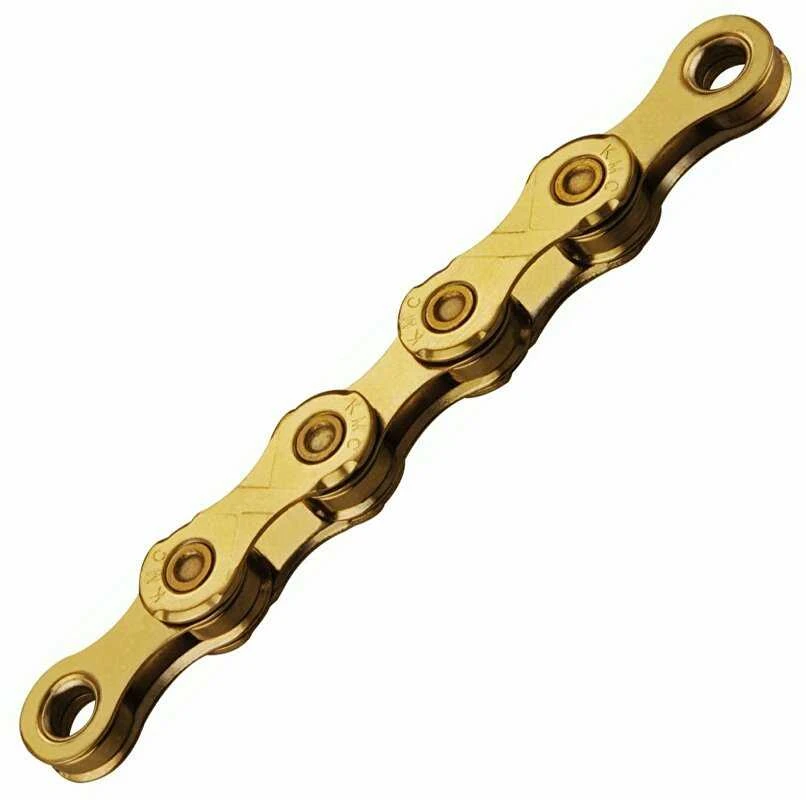 Grandinė KMC X12 Ti-N Gold 12 pavarų 126 jungčių Waxed