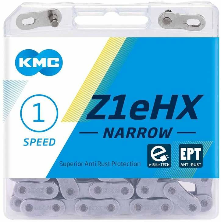 Grandinė KMC Z1eHX siauras EPT 1 greičio 128 jungtys