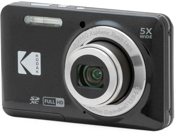 Kodak Friendly Zoom FZ55 juoda, modelis - FZ55-BK, žema kaina