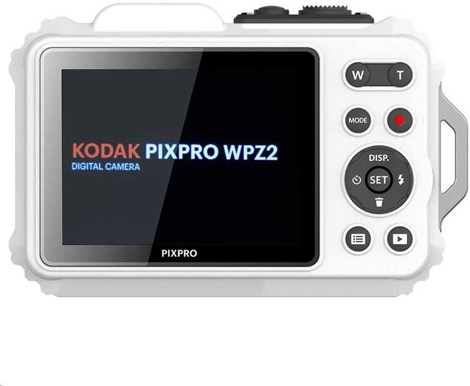 Kodak WPZ2 skaitmeninis fotoaparatas, baltos spalvos