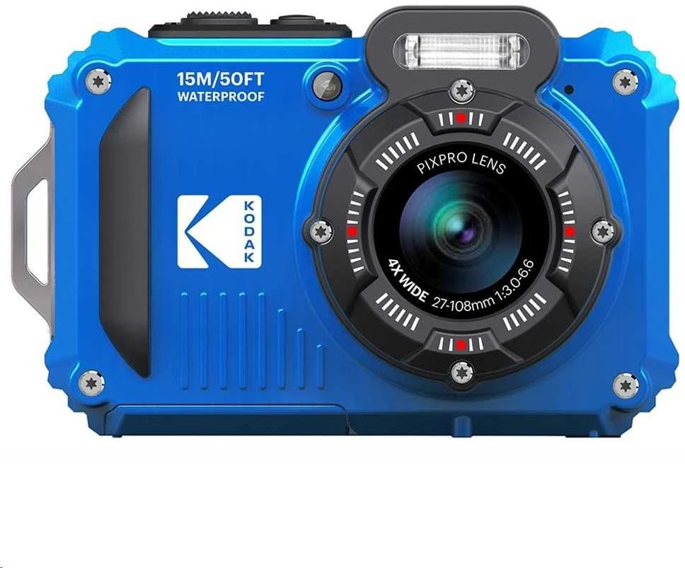 Skaitmeninė kamera - Kodak Camera WPZ2 Digital Atsparus vandeniui Mėlyna