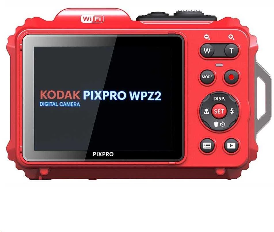 Kodak WPZ2 waterproof raudona