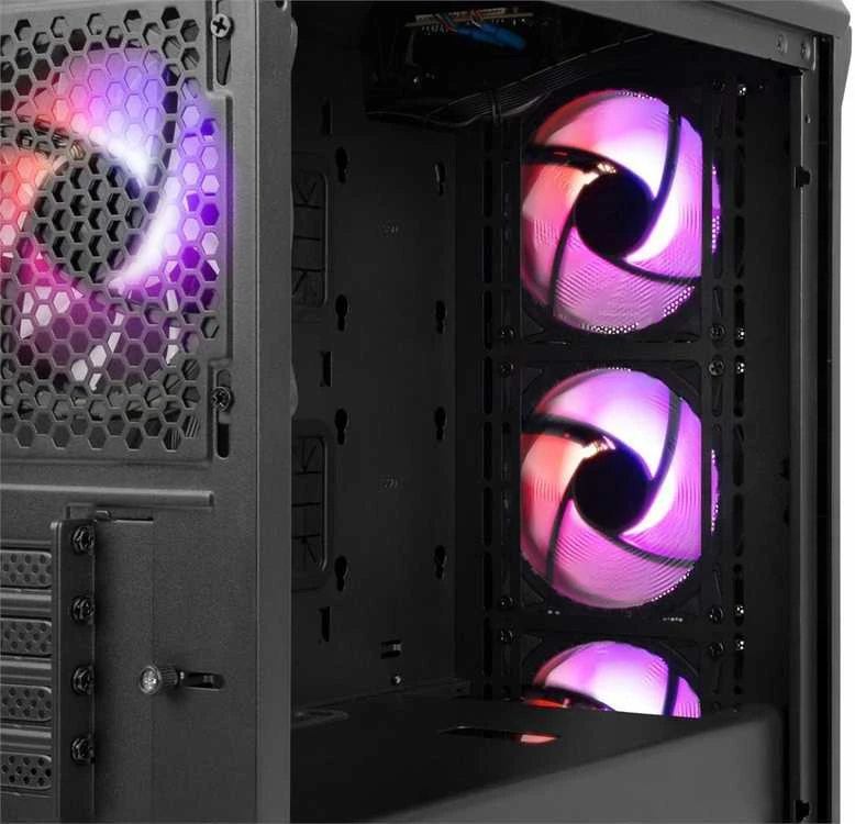 GENESIS IRID 503 ARGB Pc case, Micro tower, 2xUSB 2.0, 2x Jack, 1xUSB 3.0, Juodas | Genesis | IRID 503 ARGB | Juodas | ATX