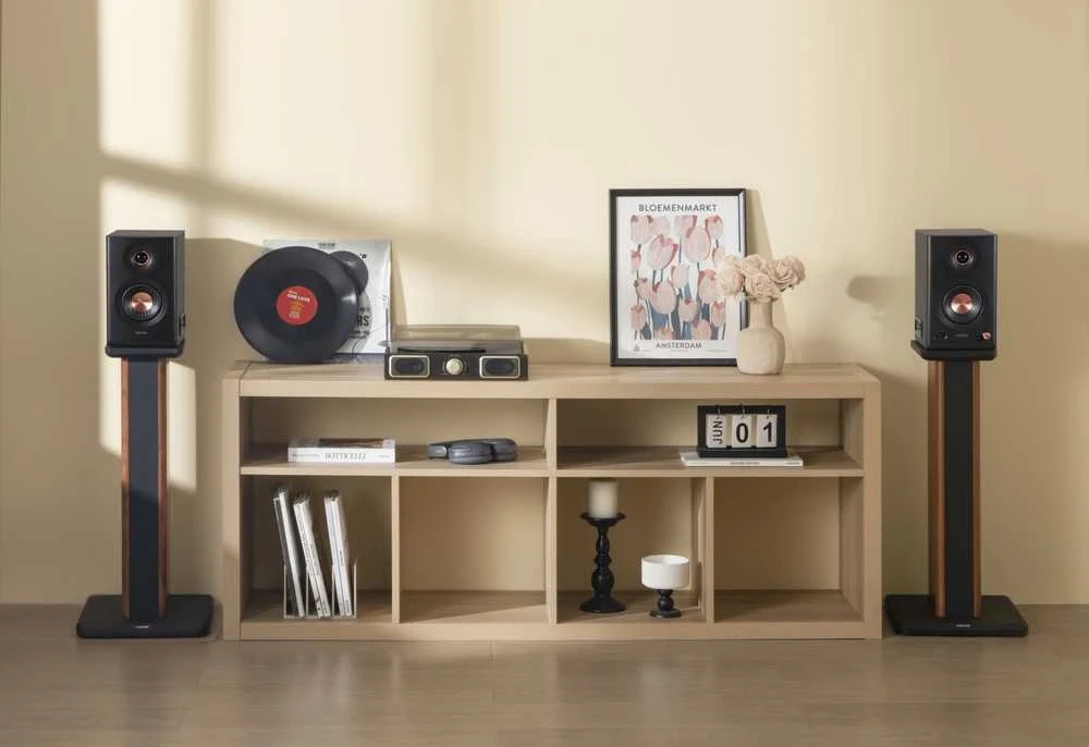 Kompiuterio kolonėlės „Edifier MR5 2.0 Bluetooth“ juodas mažmeninė prekyba