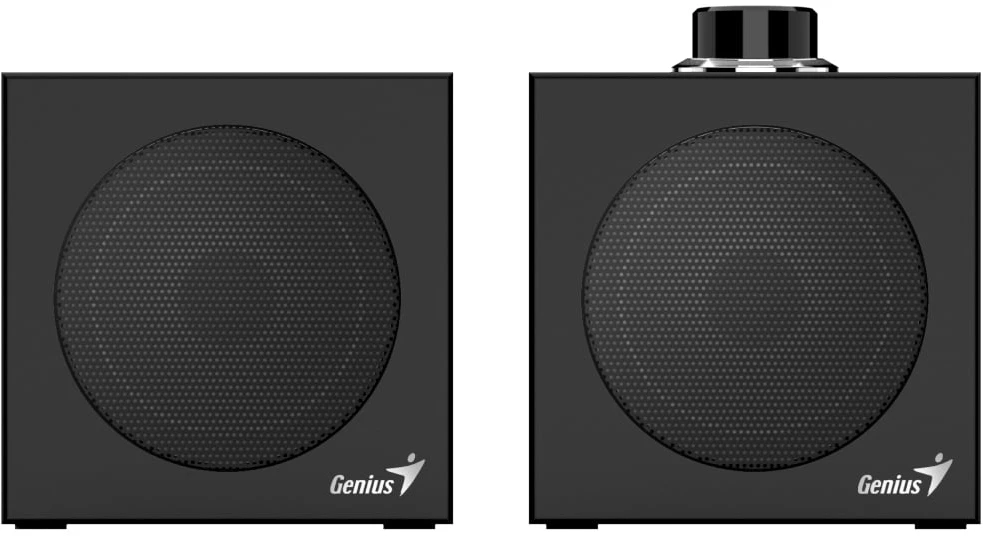 Kompiuterio kolonėlės Genius SP-HF300U garsiakalbiai, 4W, juodas, medinis