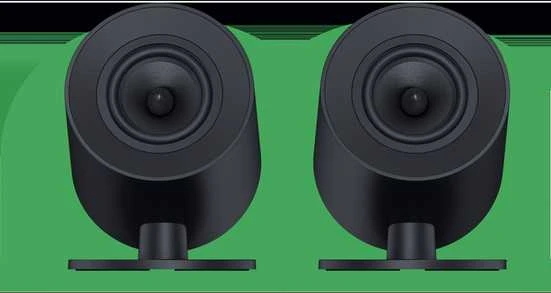 Kompiuterio kolonėlės Razer | Žaidimų garsiakalbiai su laidiniu žemųjų dažnių garsiakalbiu | Nommo V2 - 2.1 | Bluetooth | Juodas