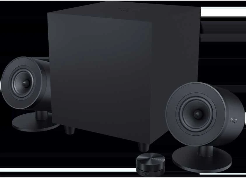 Kompiuterio kolonėlės Razer | Gaming Speakers | Nommo V2 Pro - 2.1 | Bluetooth | Belaidė jungtis | Juodas