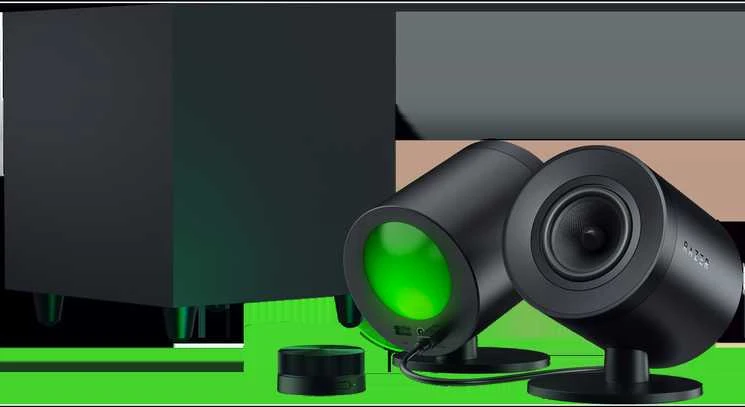 Kompiuterio kolonėlės Razer | Gaming Speakers | Nommo V2 Pro - 2.1 | Bluetooth | Belaidė jungtis | Juodas