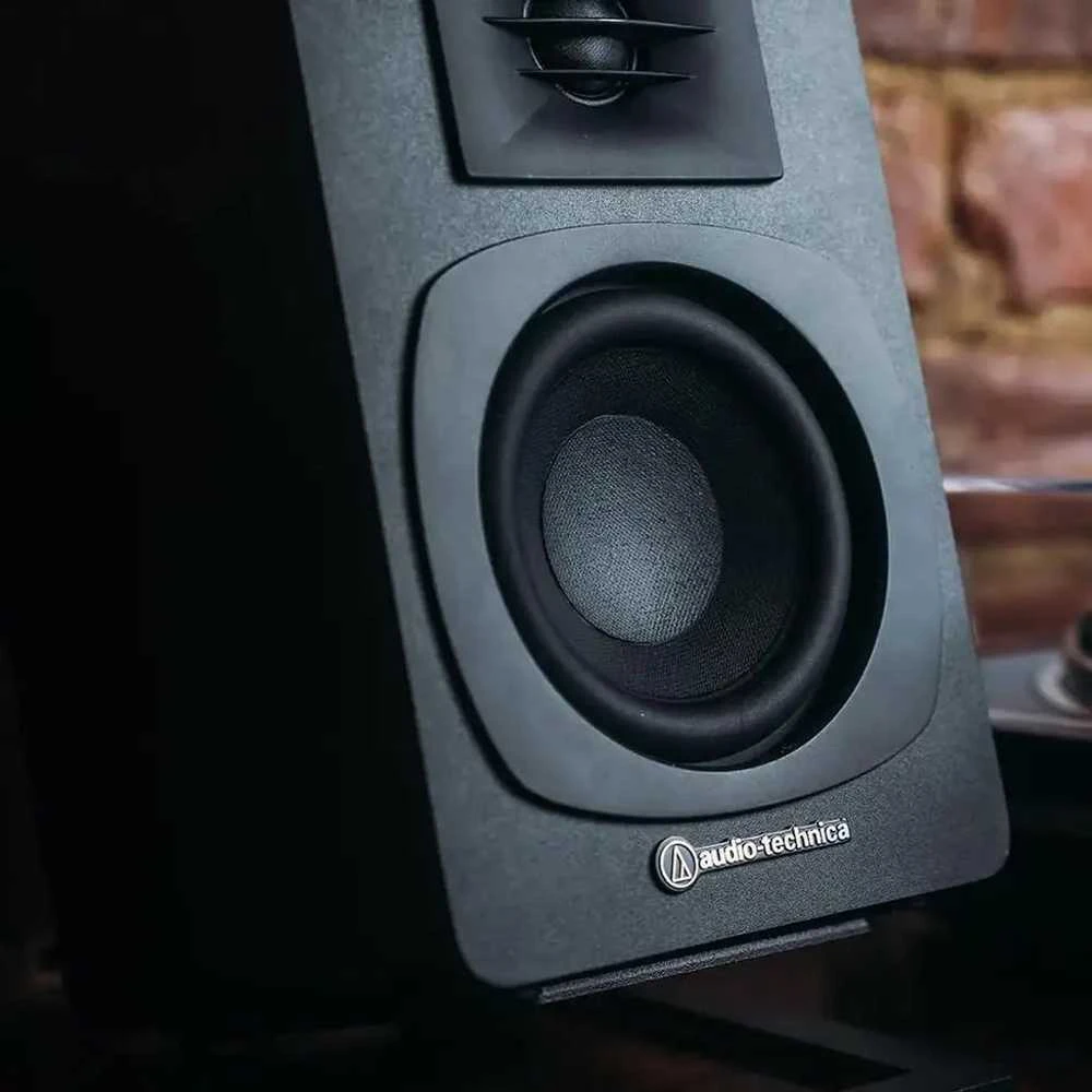 Kompiuterio kolonėlės Carruzzo Audio-Technica AT-SP3X garso kolonėlė 2 krypčių Juoda Vielinis ir Bevielis 30 W