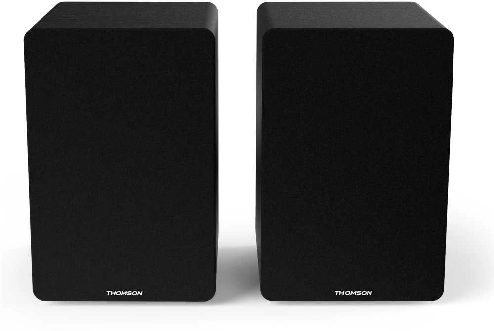 Kompiuterio kolonėlės Knygų Lentynos Garsiakalbiai Thomson Hifi 50W BT 5.0 Rca Juodi