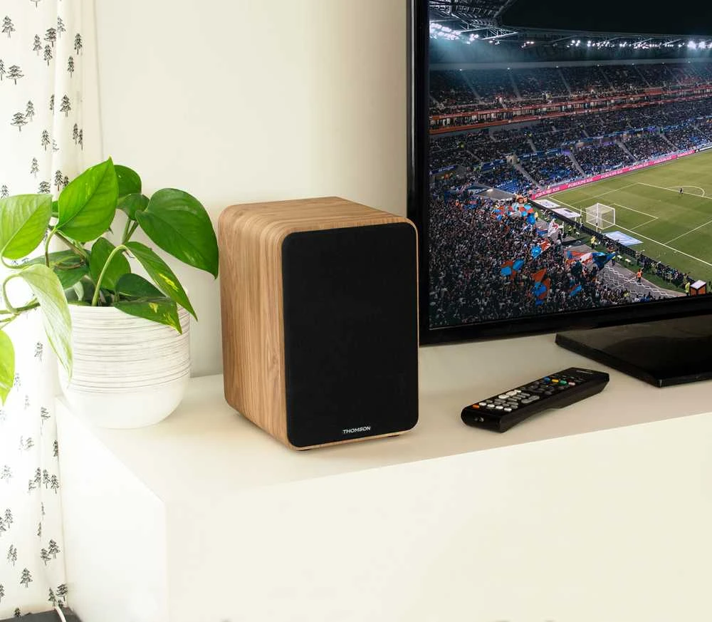 Kompiuterio kolonėlės Garsiakalbis - Thomson Hifi Garsiakalbiai 100W BT 5.0 Kompaktiškas Juodas