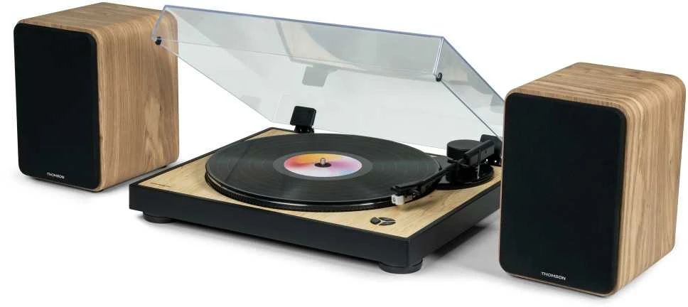 Kompiuterio kolonėlės Garsiakalbis - Thomson Hifi Garsiakalbiai 100W BT 5.0 Kompaktiškas Juodas