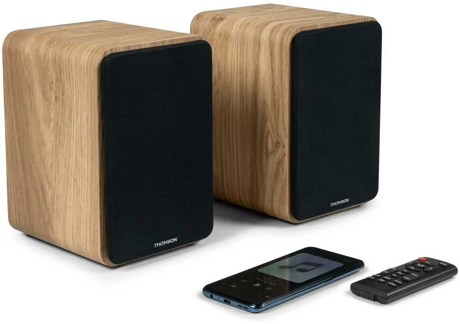 Kompiuterio kolonėlės Garsiakalbis - Thomson Hifi Garsiakalbiai 100W BT 5.0 Kompaktiškas Juodas