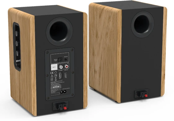 Kompiuterio kolonėlės Thomson WS902DUO aktyvios HiFi kolonėlės su „Bluetooth“, 150 W, USB, RCA, HDMI