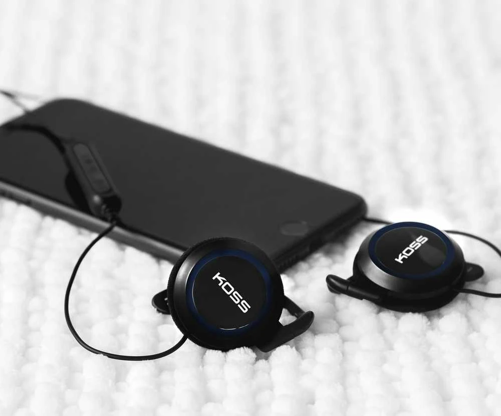 Koss | Ausinės | BT221i | Bluetooth | į ausis įkišamos | Mikrofonas | Juodas | Belaidės