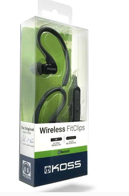 Koss | Ausinės | BT232i | Bluetooth | į ausis įkišamos | Mikrofonas | Juodas | Belaidės