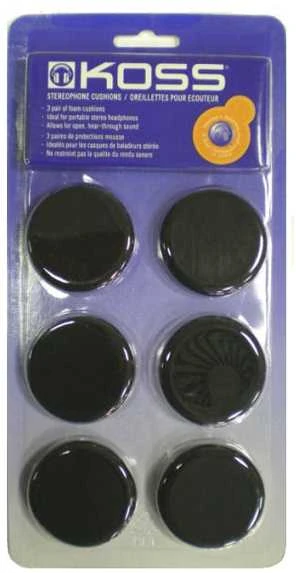 Koss | PORTCUSH Replacement pagalvėlė skirta stereophones | No | Juodas