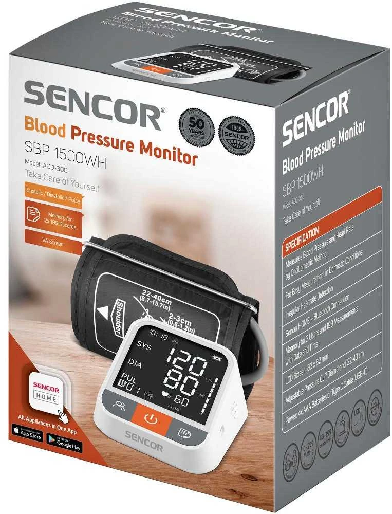 Kraujospūdžio matuoklis Sencor SBP 1500WH