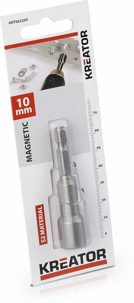 Antgalis veržlėms 10mm magnetinis KRT062200 KREATOR
