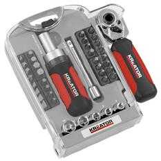Antgalių rinkinys PH, PZ, FL, TORX (40 vnt.) KRT064610 KREATOR