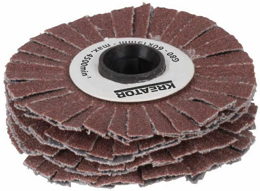 Kreator Lankstus šlifavimo diskas KRT270301, 60mm, 15mm, G80