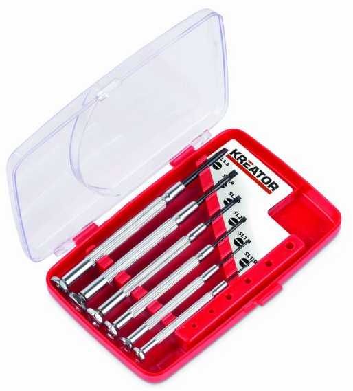 Atsuktuvų rinkinys smulkiems darbams SL (6 vnt.) KRT411002 KREATOR