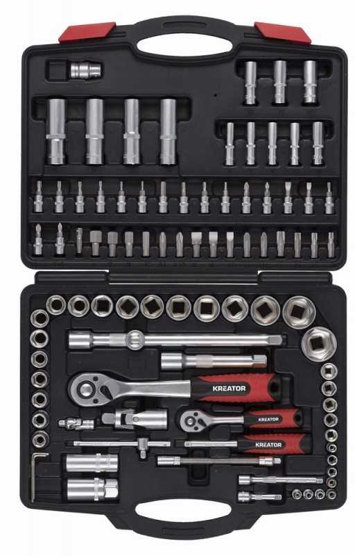 Orkaitė Instrumentu komplekts 1/4", 1/2" (94gab.) Kreator