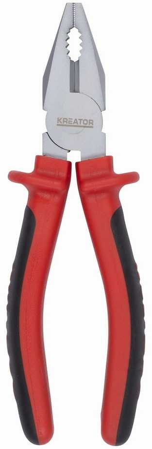 Universalios replės, guminė rankena 175mm KRT602102 KREATOR