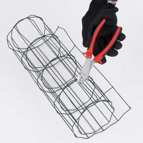 Replės šone prailginta, gumuota rankena 175mm KRT603104 KREATOR
