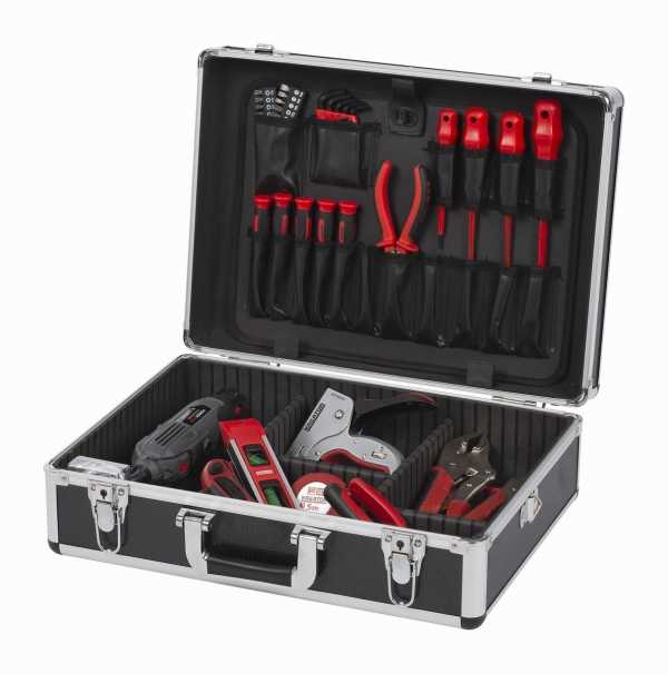 ALU CASE 460x330x155MM Juodas Kreator