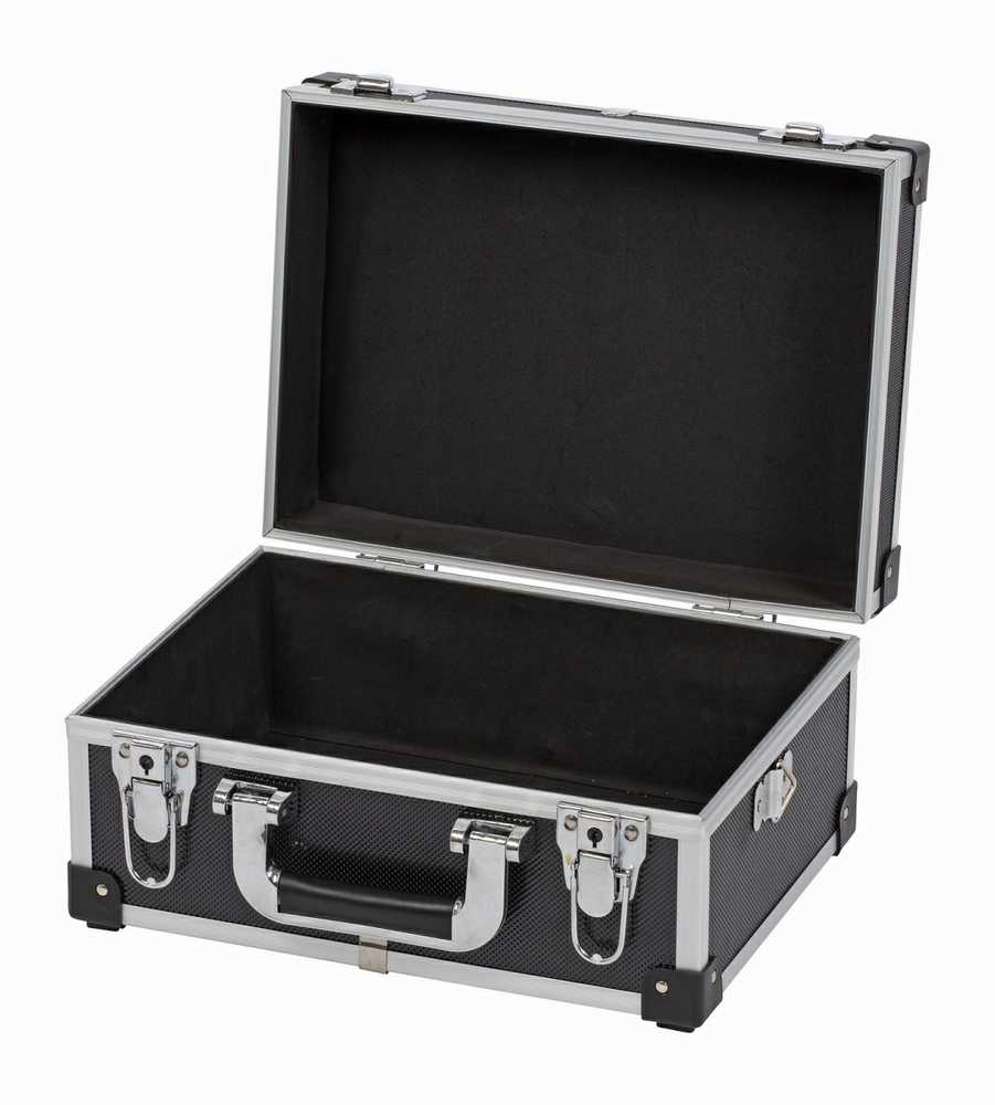 Kreator KRT640106B - Aliuminio case 320x230x160mm juodas
