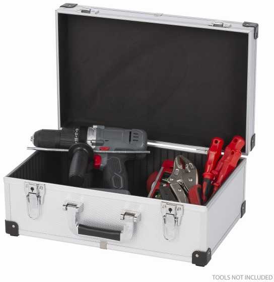 Kreator KRT640260S - Aluminum 60CD case sidabrinis