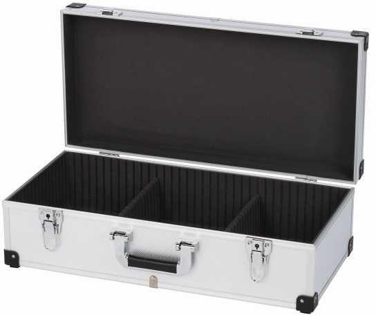 ALU CASE 80CD 560x265x173mm Sidabrinis Kreator