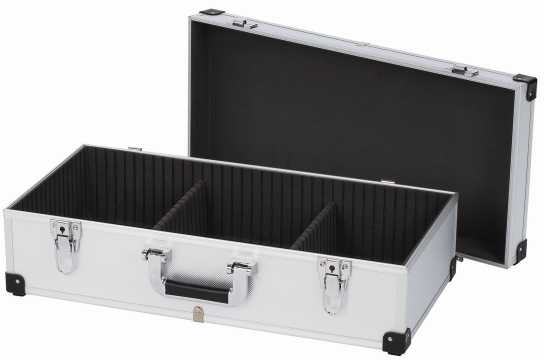ALU CASE 80CD 560x265x173mm Sidabrinis Kreator