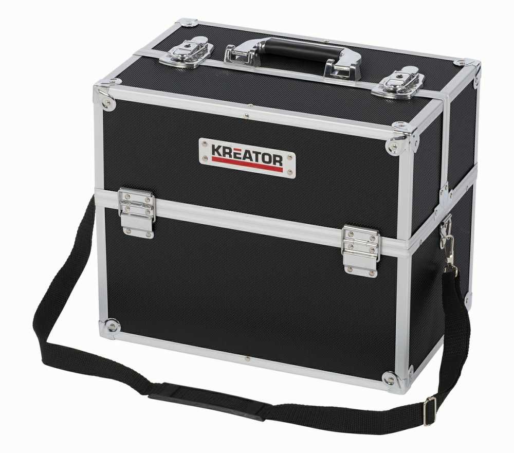 Kreator KRT640301B - Aliuminio case 360x230x300mm juodas