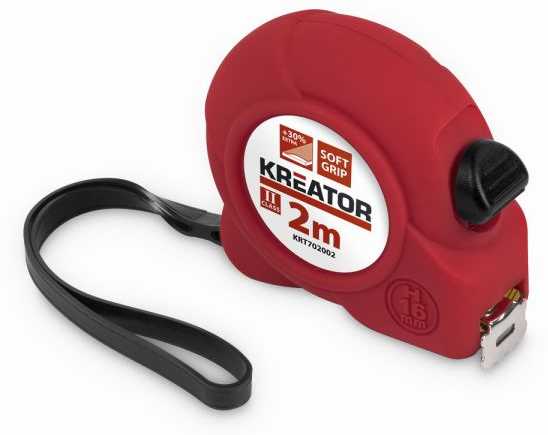 Kreator Matavimo juosta 2m KRT702002, 2m, 16mm, II klasė