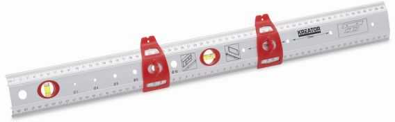 Kreator KRT703600 - Ruler / spirit level ALU 600mm