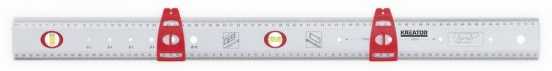 Kreator KRT703750 - Ruler / spirit level ALU 750mm