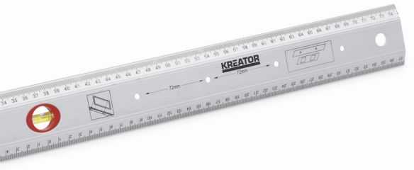 Kreator KRT703750 - Ruler / spirit level ALU 750mm