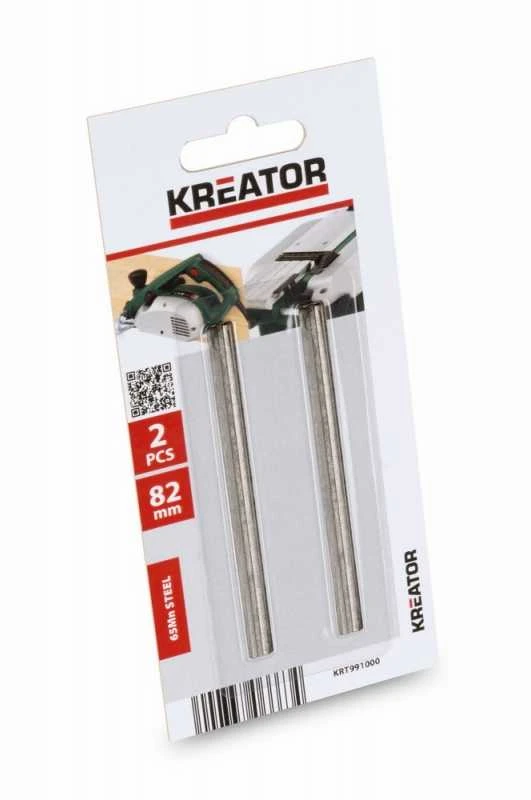 Kreator KRT991000 - 2 spare blades for planer 82mm